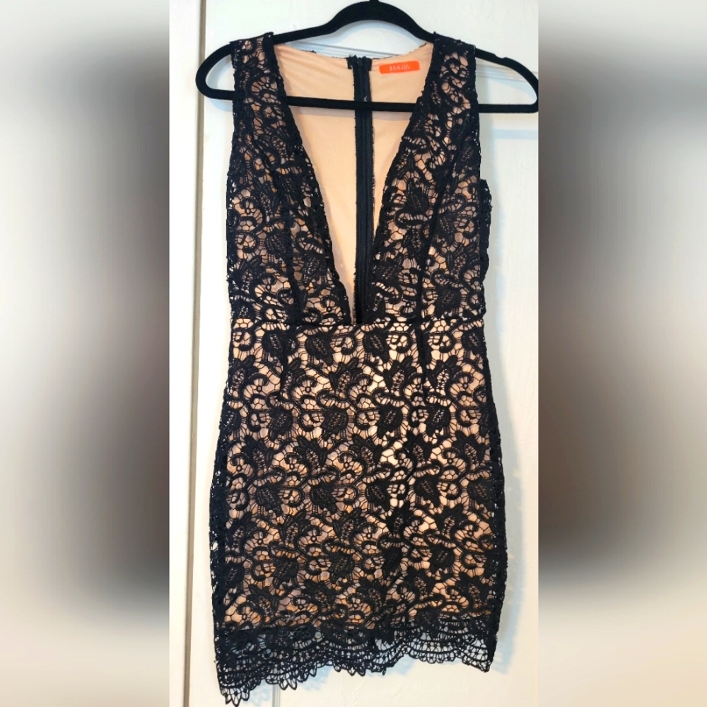 NWOT Black Lace Dress